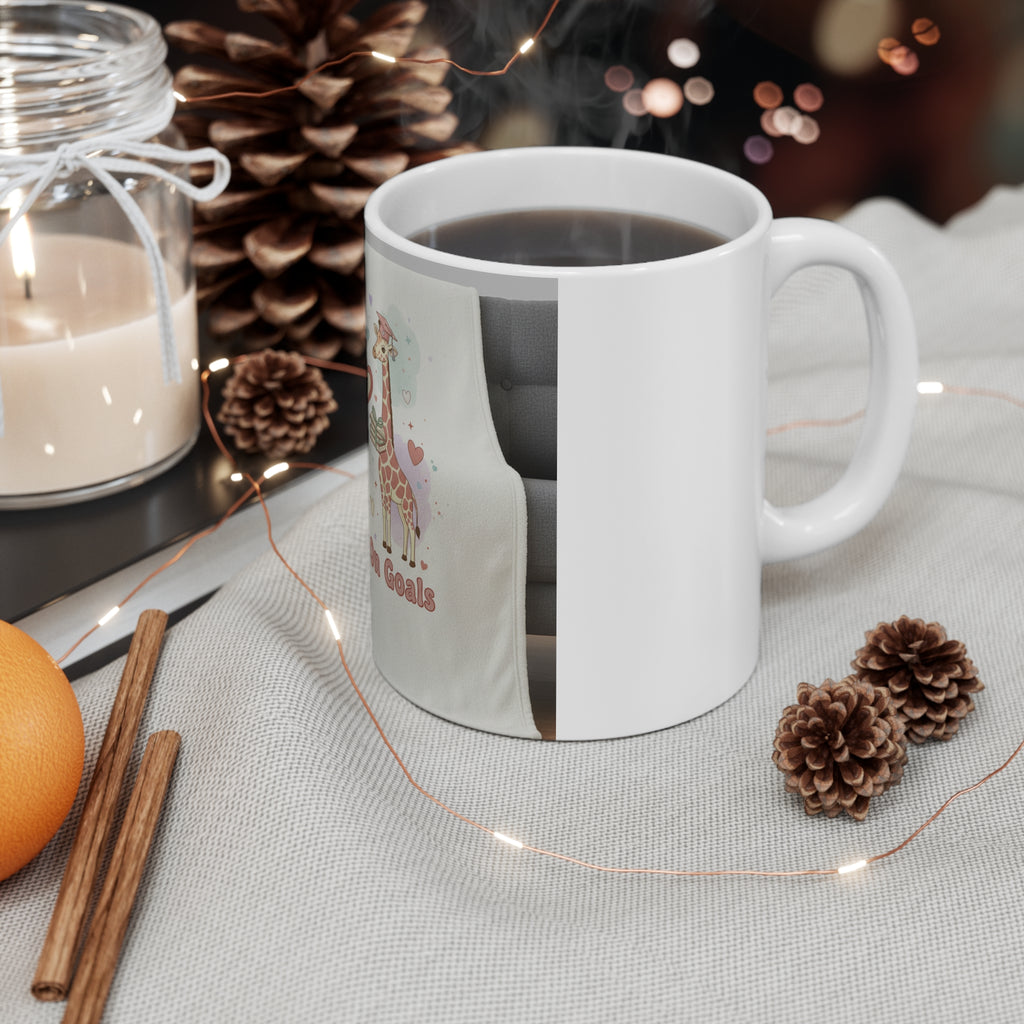 Goals On Goals Giraffe Mug 11oz