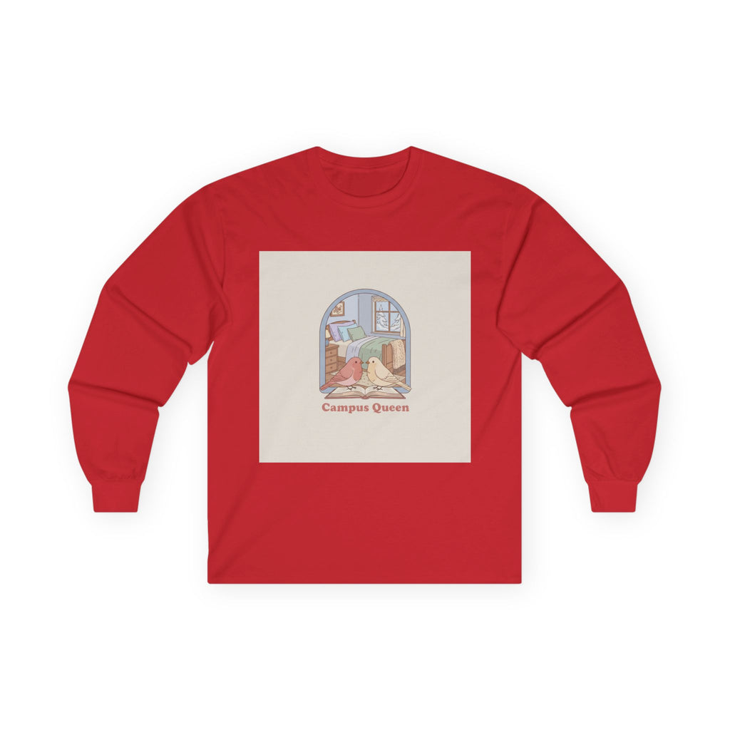 Campus Queen Long Sleeve Tee