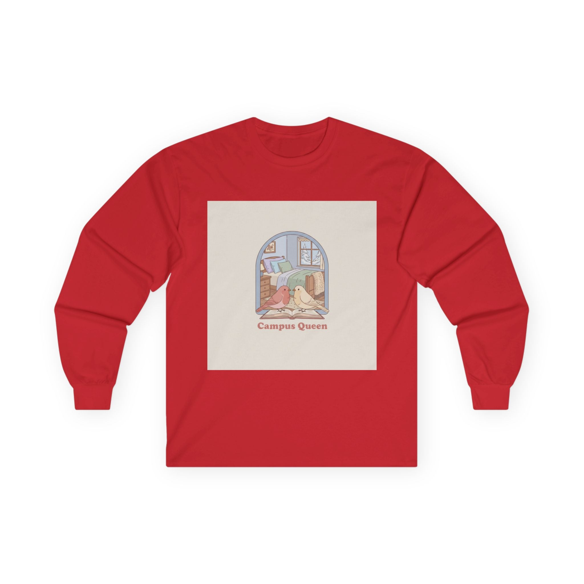 Campus Queen Long Sleeve Tee