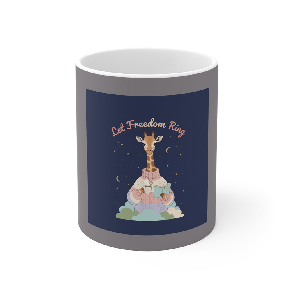 Giraffe Mug 11oz – Let Freedom Ring
