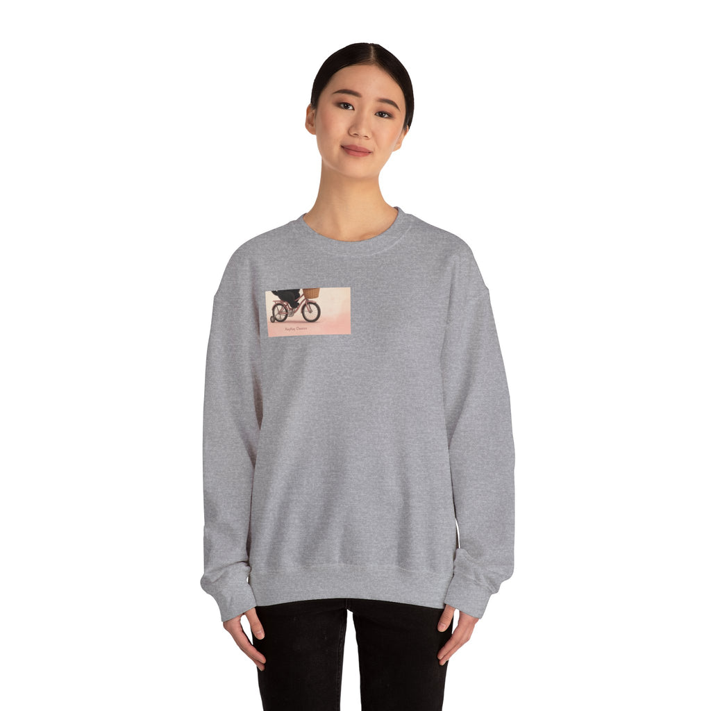 "Life Behind Bars" Black Cat Crewneck | College Girl Gift | Fashion | KayKay Classics