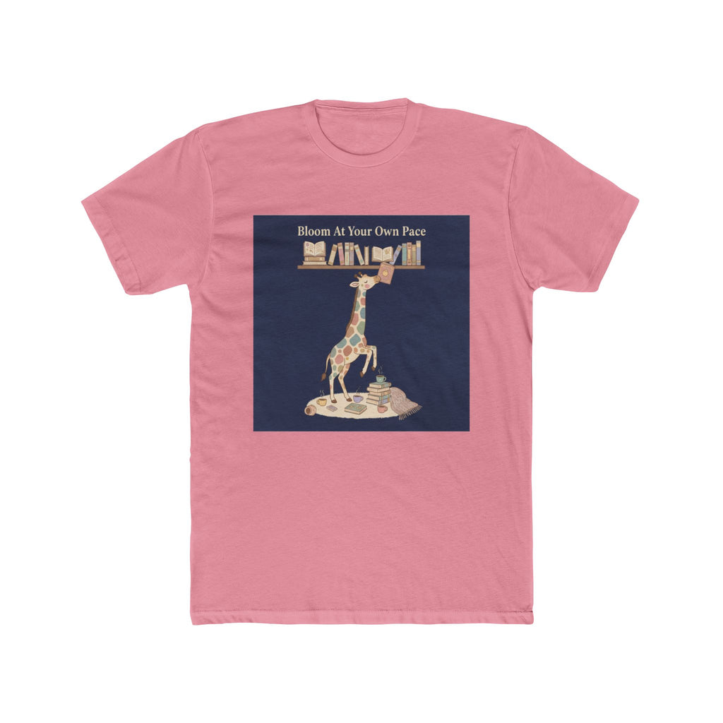Giraffe Unisex Tee – Bloom at Your Own Pace