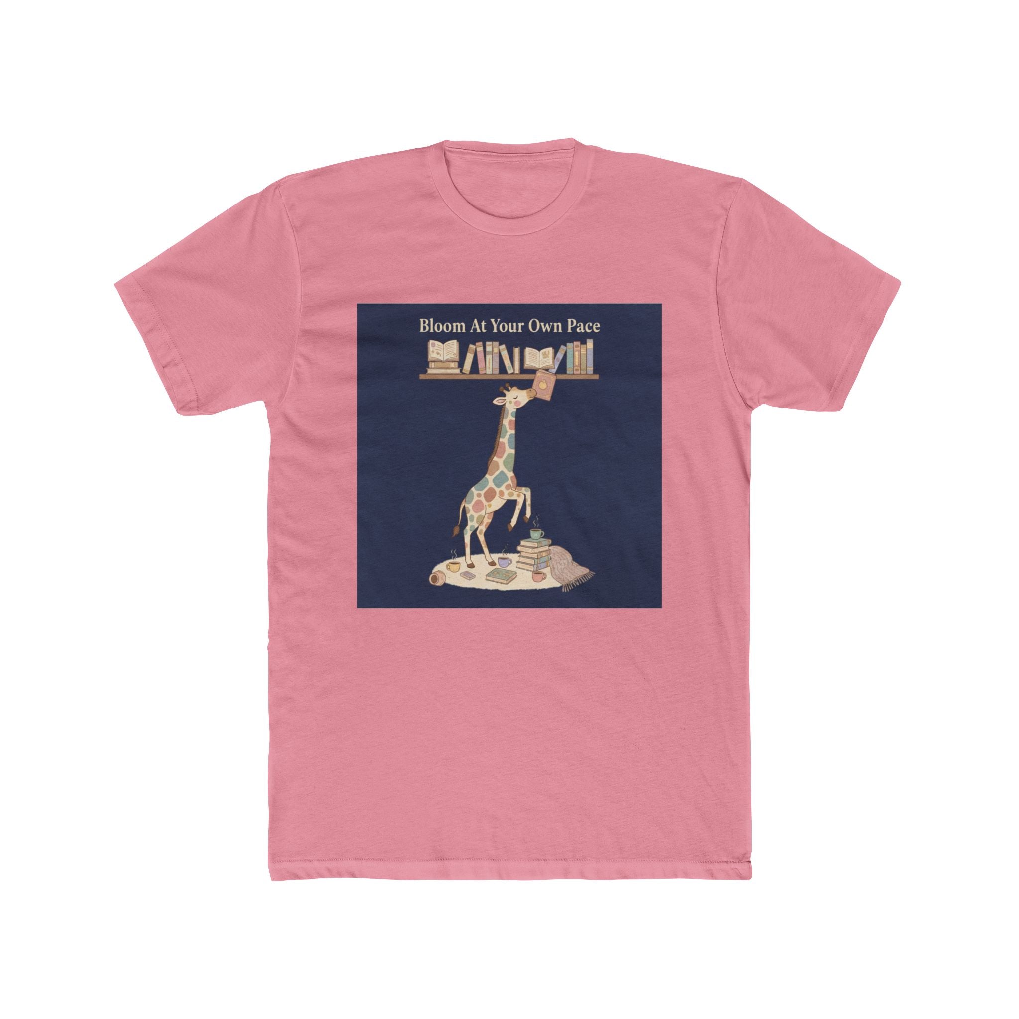 Giraffe Unisex Tee – Bloom at Your Own Pace