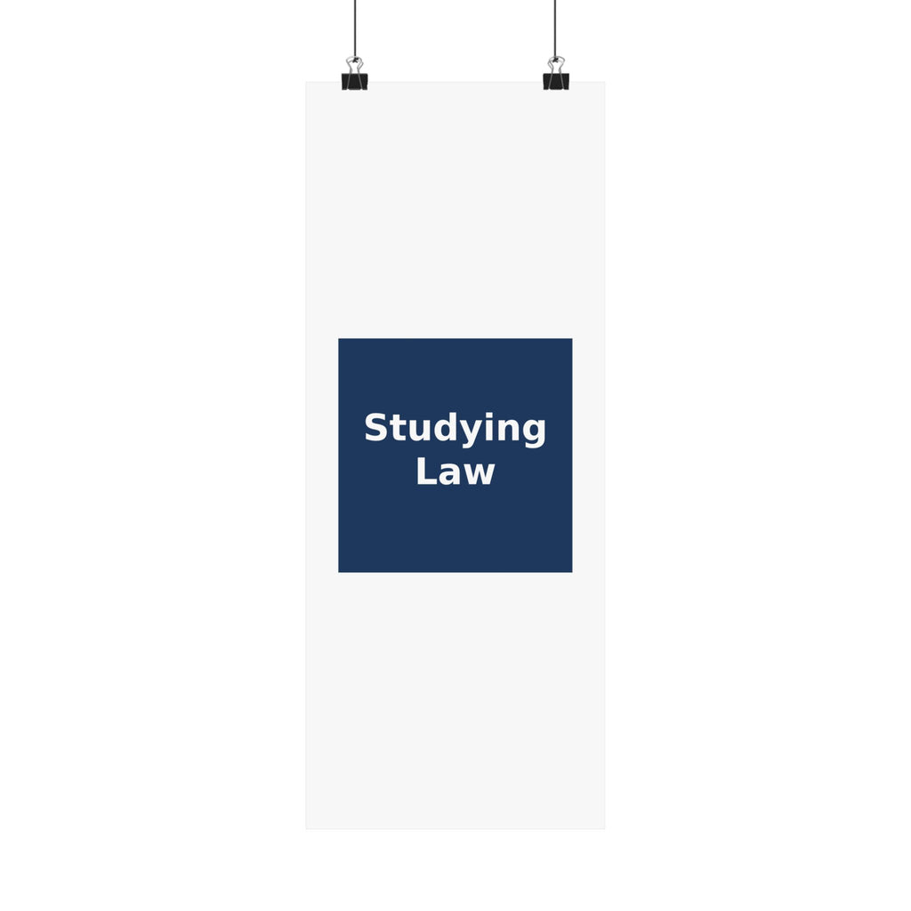 Studying Law - KayKay Poster