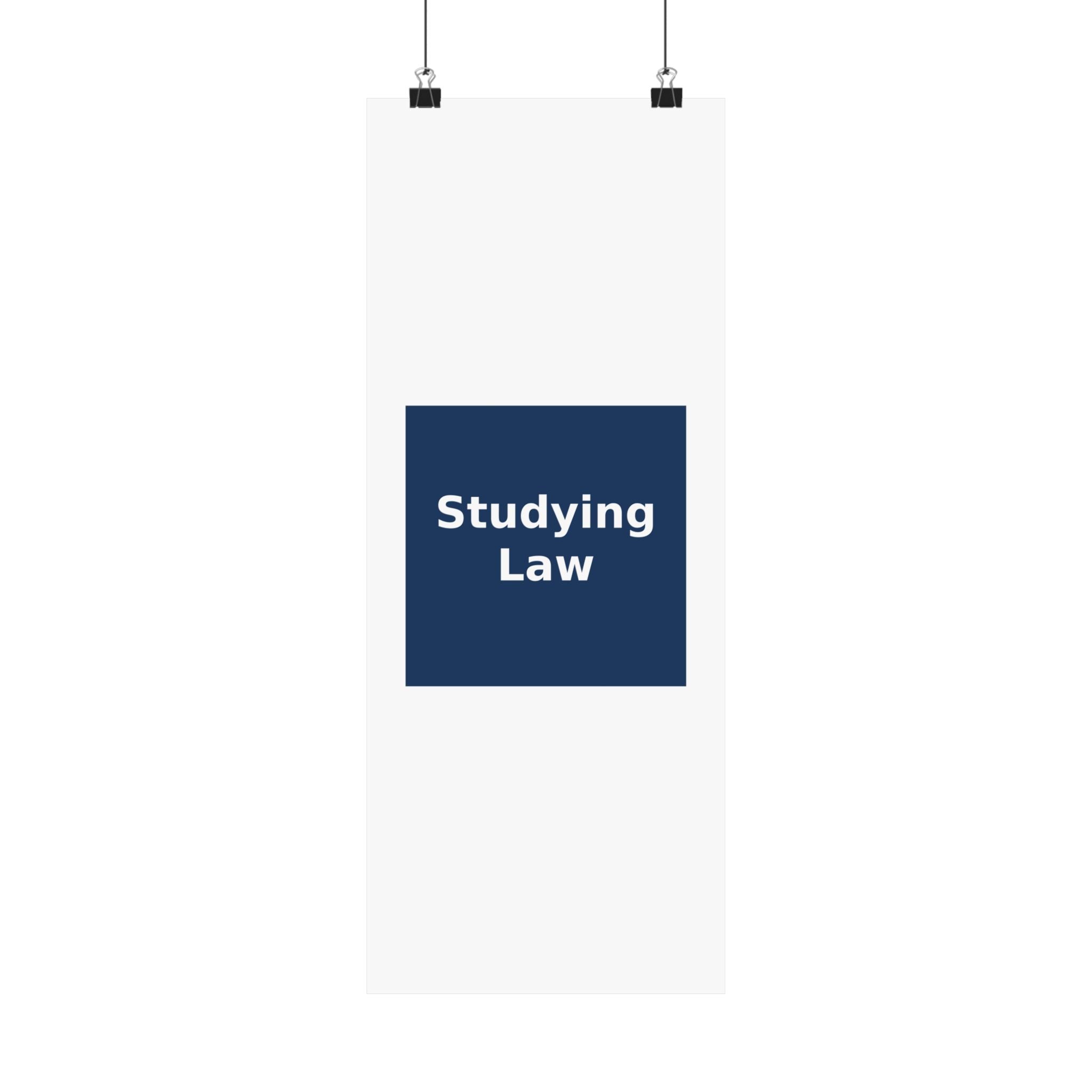Studying Law - KayKay Poster