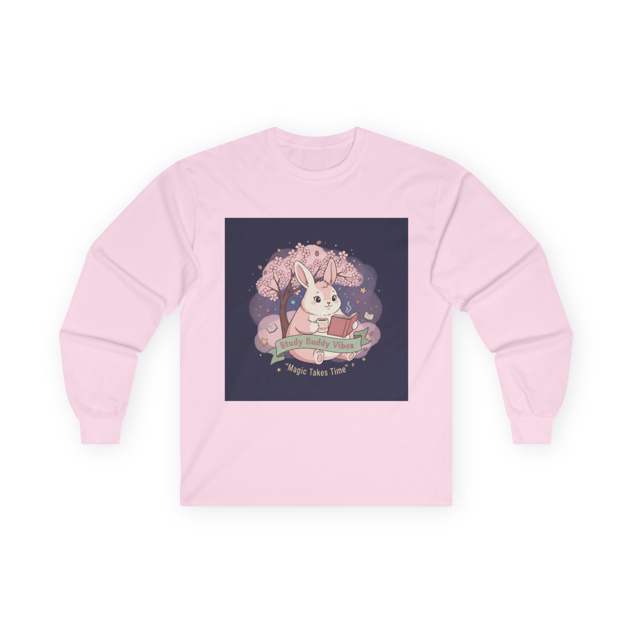 Bunny Long Sleeve Tee – Study Buddy Vibes