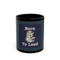 Giraffes Black Mug 11oz – Born to Lead