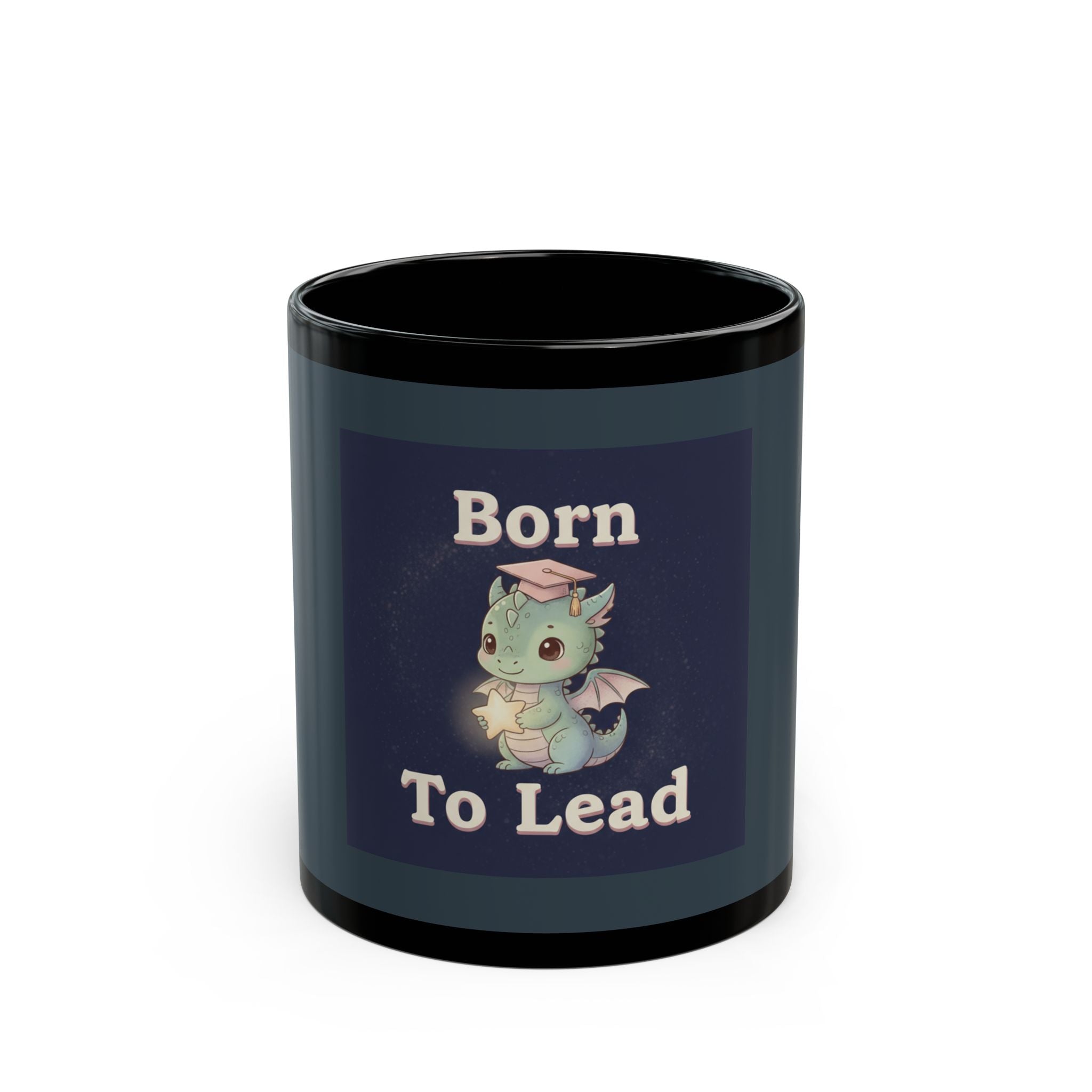 Giraffes Black Mug 11oz – Born to Lead