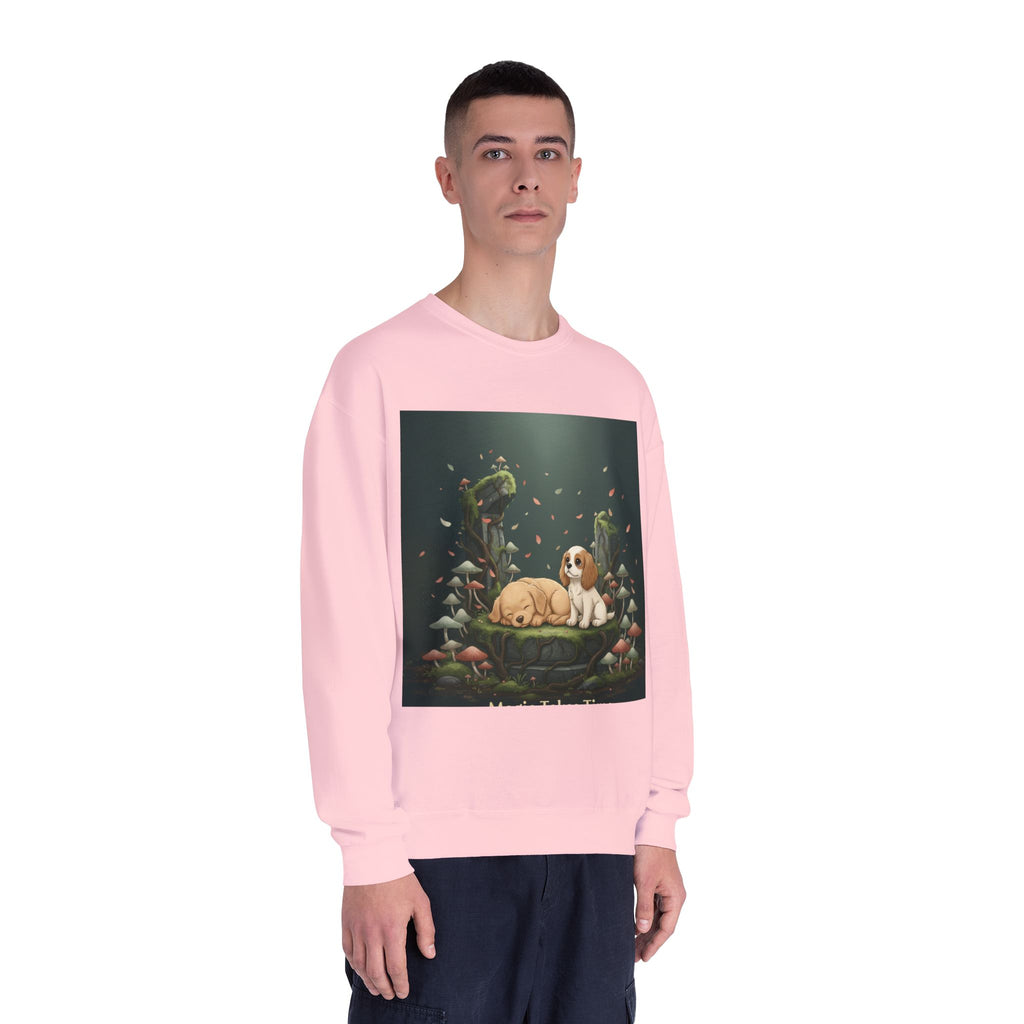 Puppies Crewneck Sweatshirt – Magic Takes Time
