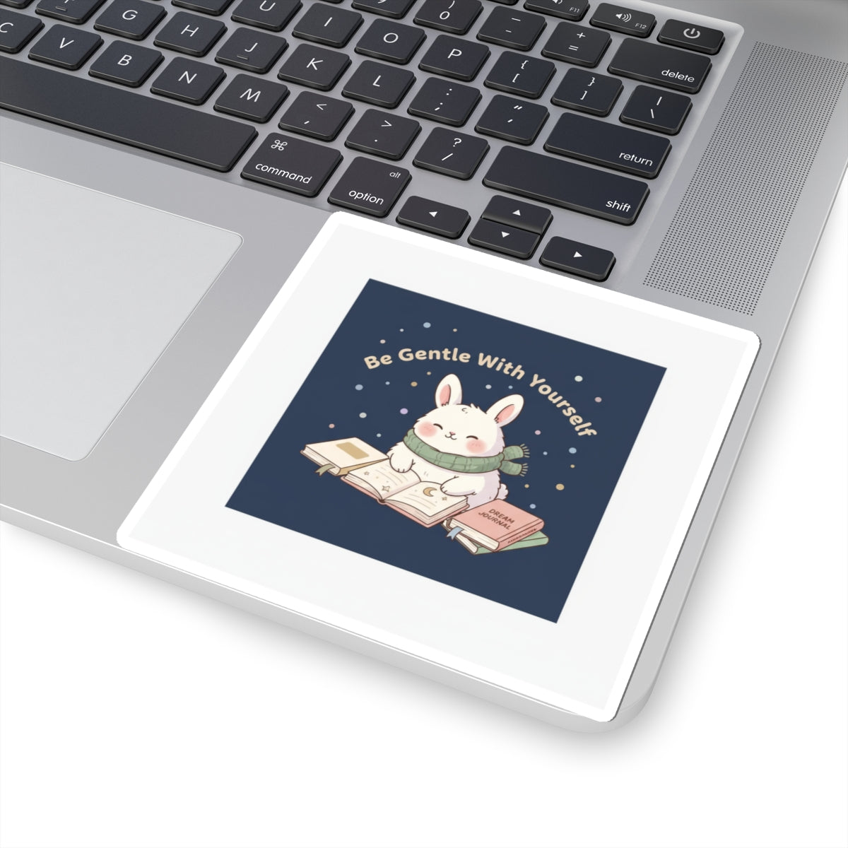 Rabbit Kiss-Cut Sticker – Be Gentle With Yourself