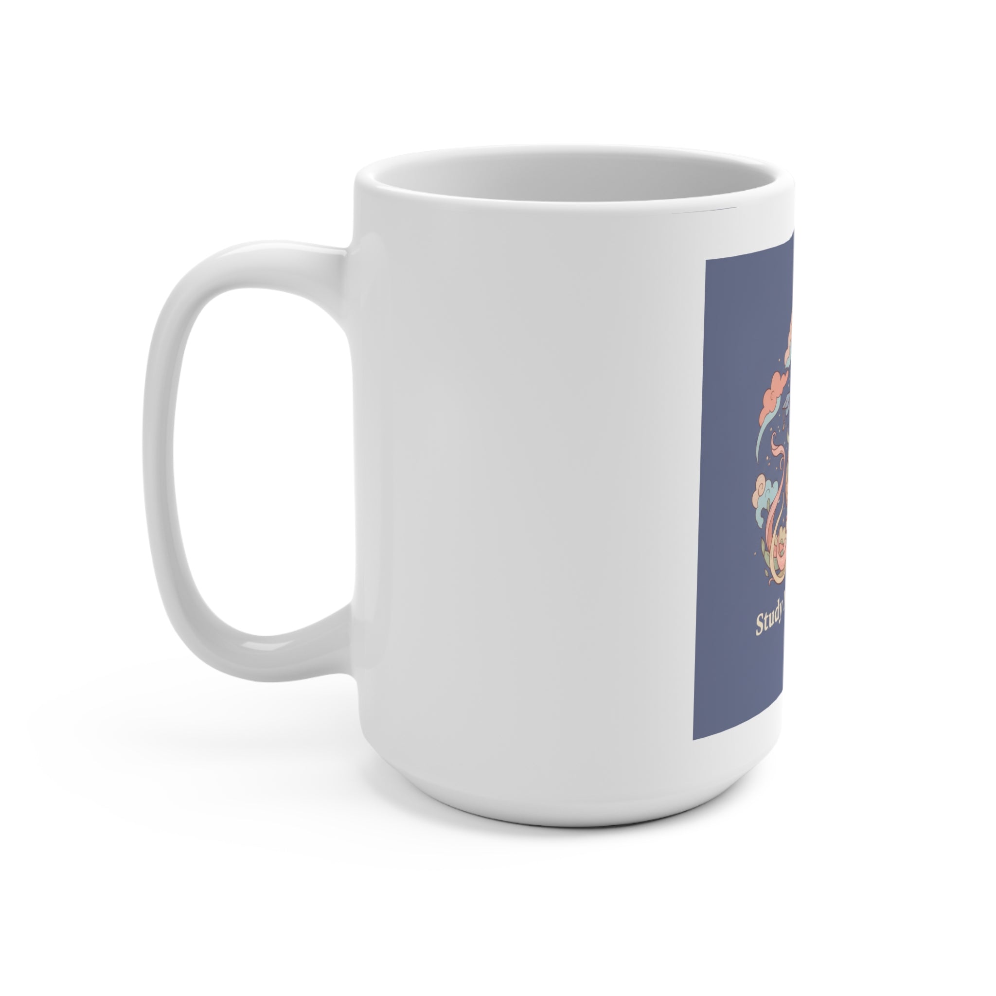 Owl Mug 15oz – Study Now Slay Later
