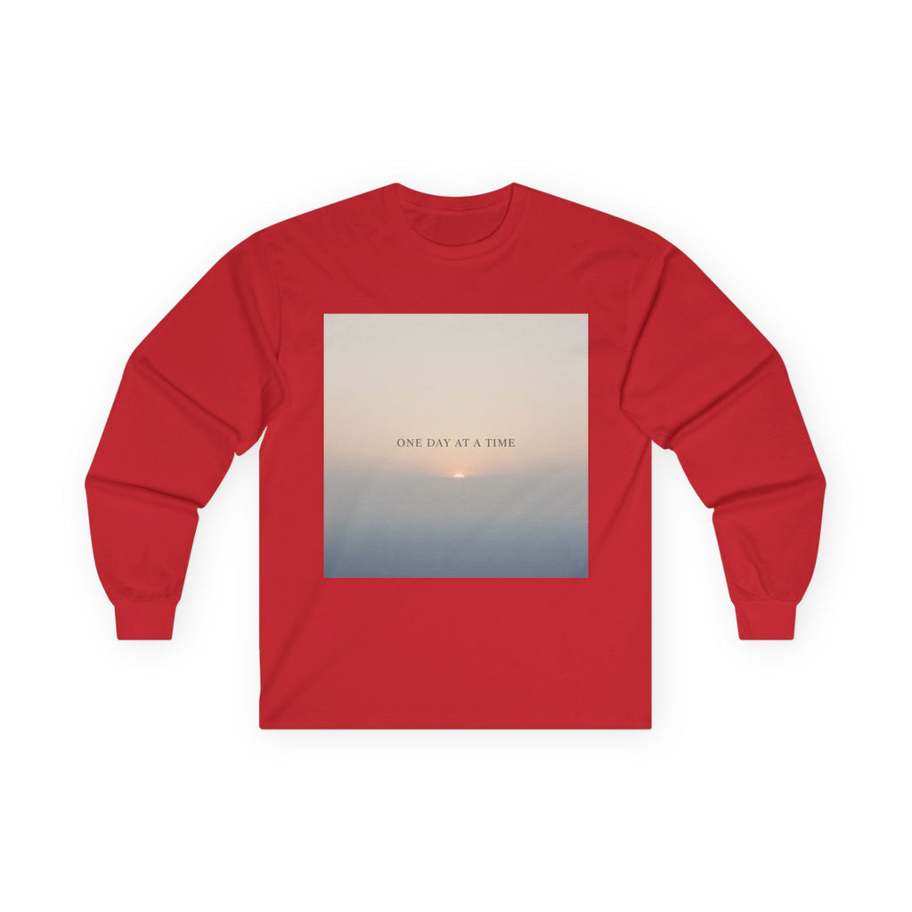 ONE DAY AT A TIME Long Sleeve Tee