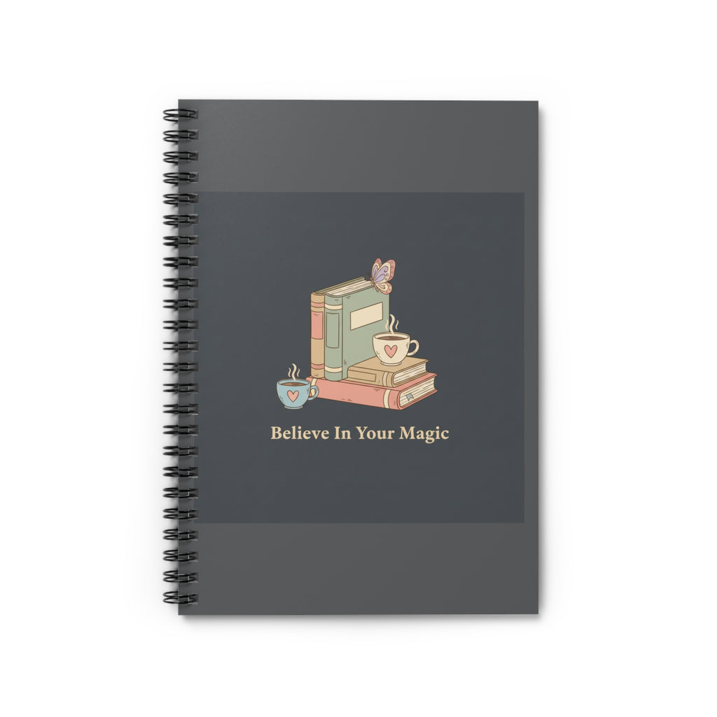 Butterfly Spiral Notebook – Believe in Your Magic