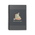 Butterfly Spiral Notebook – Believe in Your Magic