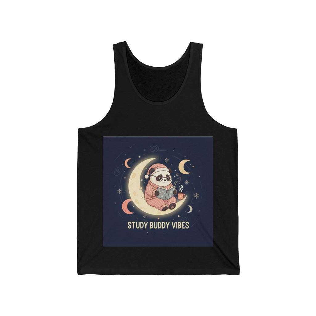 Panda Tank Top – Study Buddy Vibes