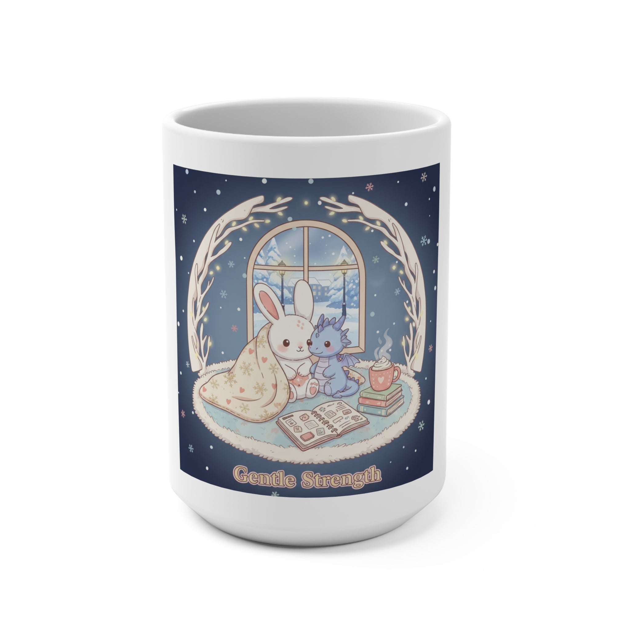 Bear Mug 15oz – Gentle Strength