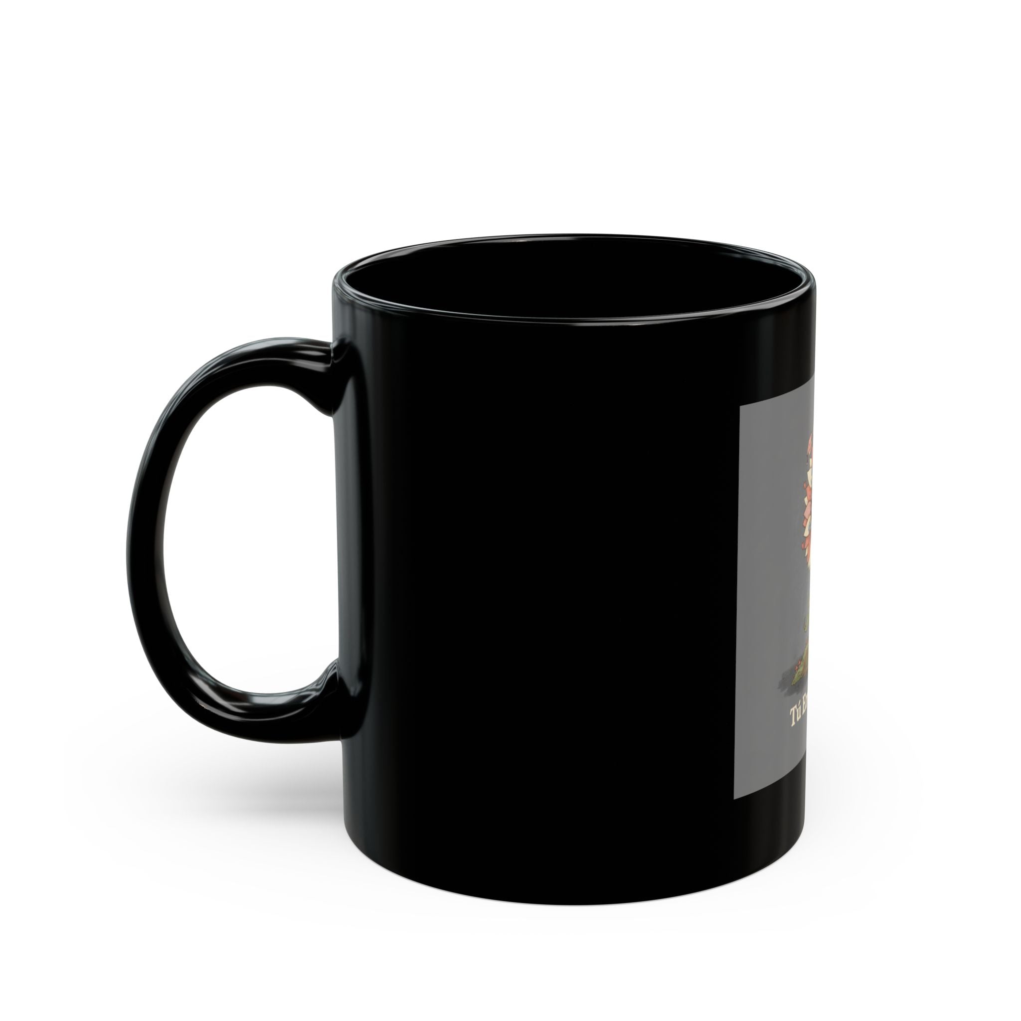 Tú Eres Suficiente Black Mug 11oz