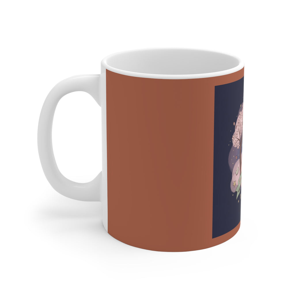 Bunny Mug 11oz – Study Buddy Vibes