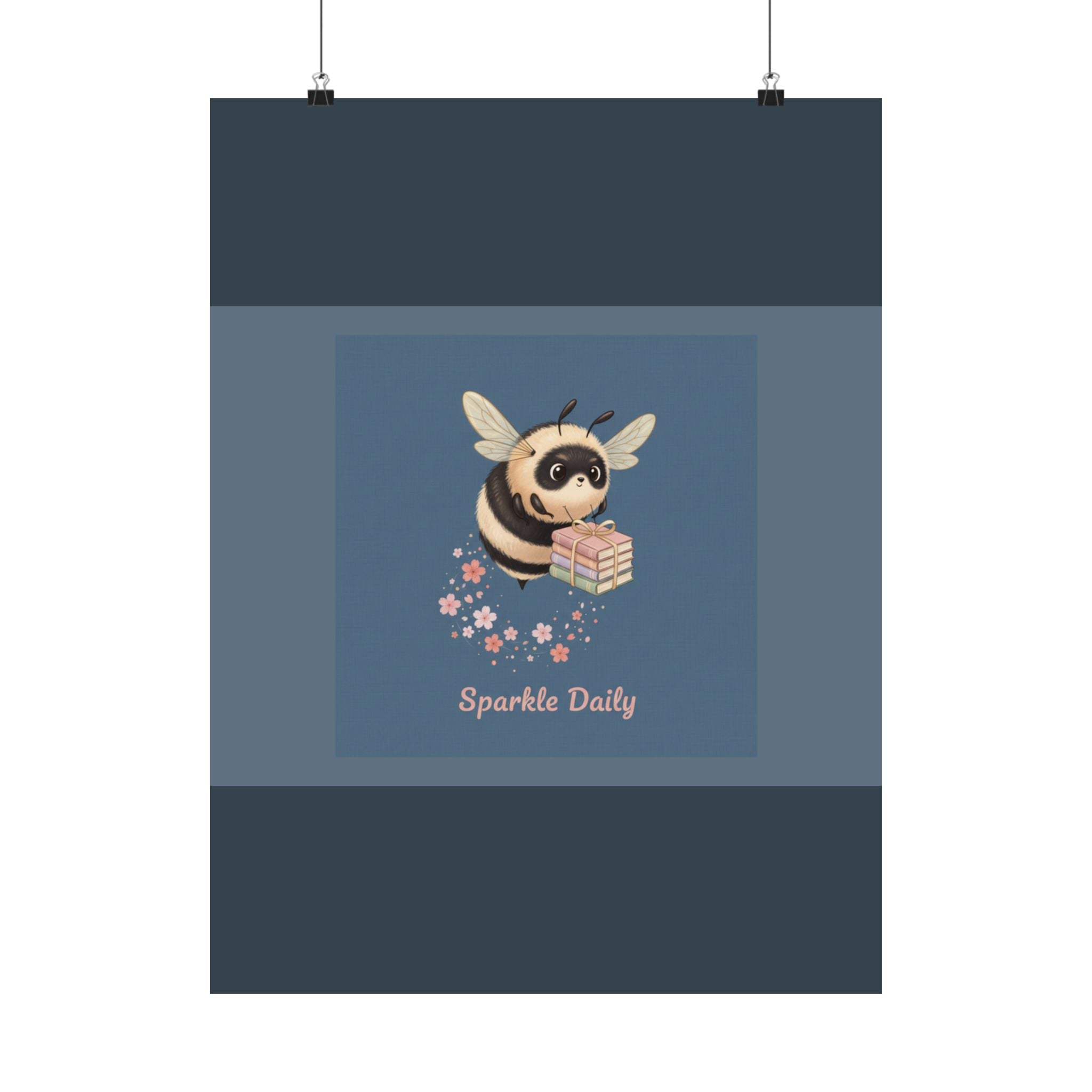 Bee Poster – Sparkle Daily