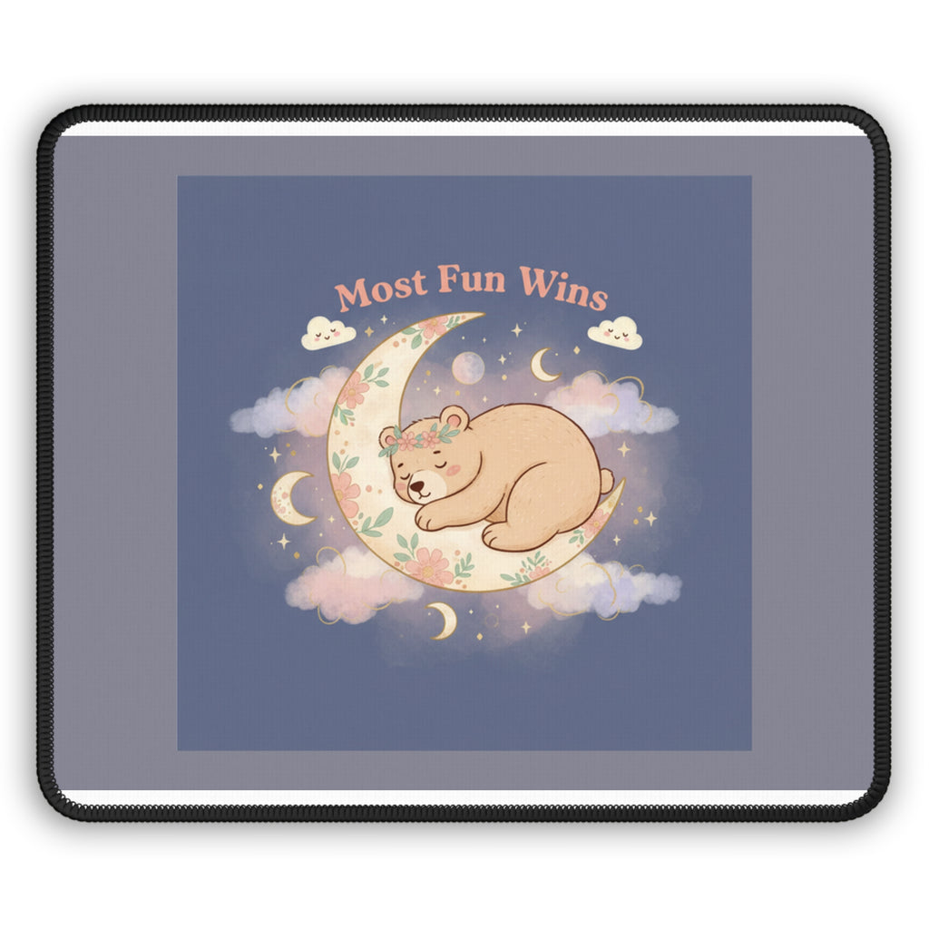 Bear Mouse Pad – Most Fun Wins