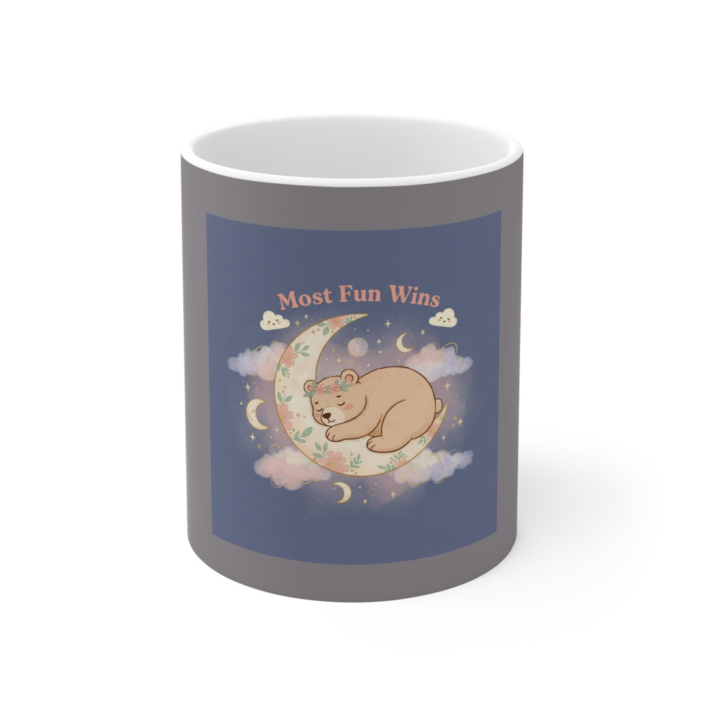 Bear Mug 11oz – Most Fun Wins