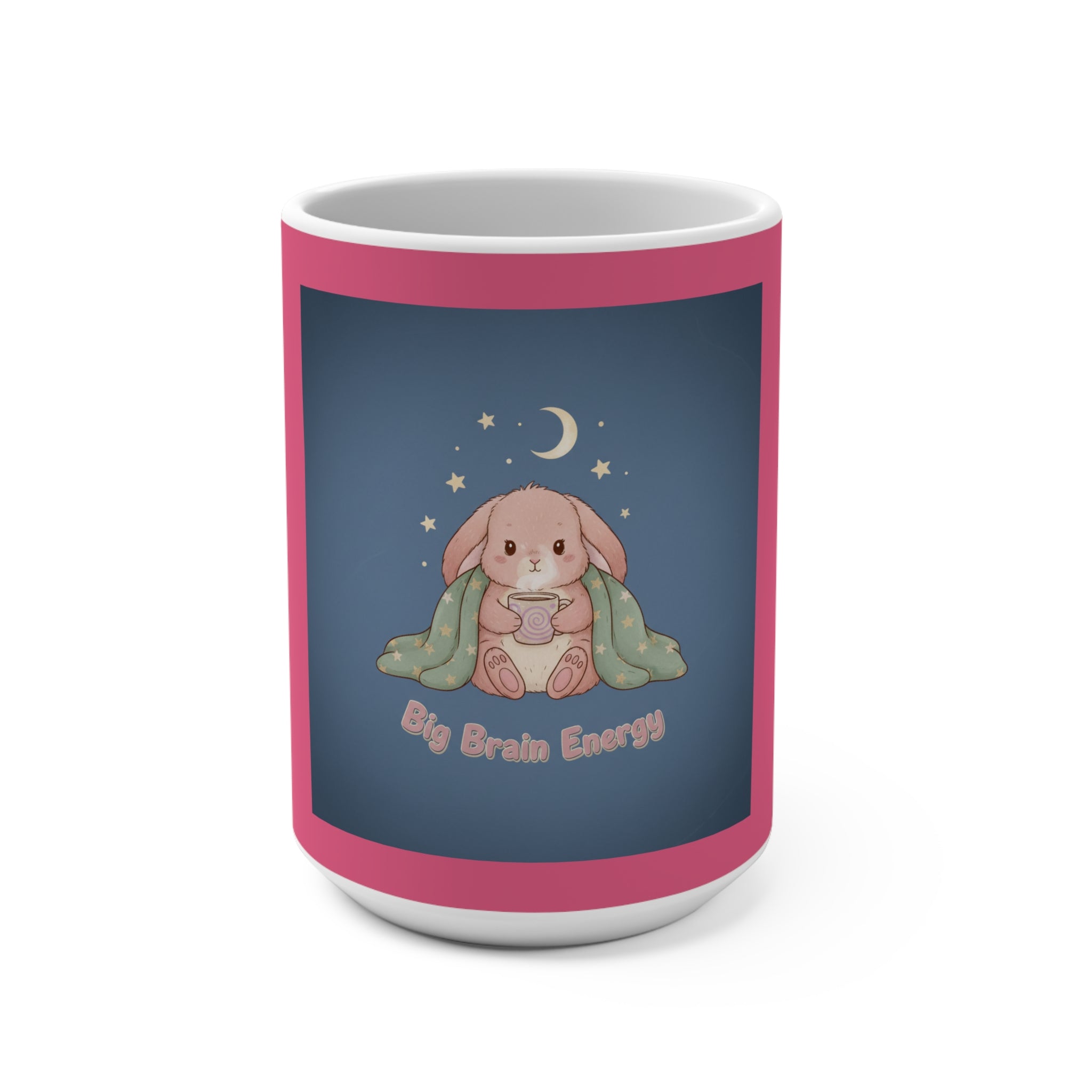 Bunny Mug 15oz – Big Brain Energy