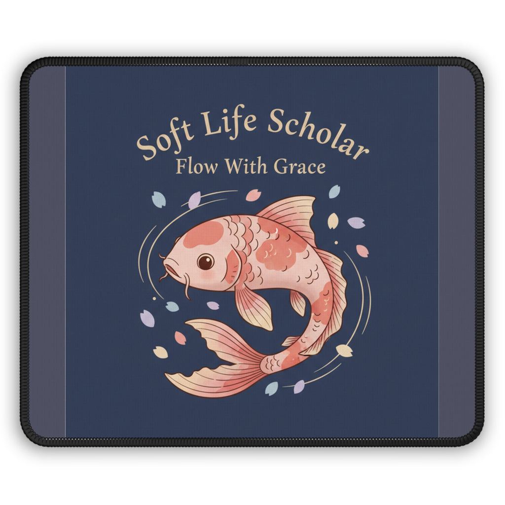 Koi Mouse Pad – Soft Life Scholar Flow With Grace