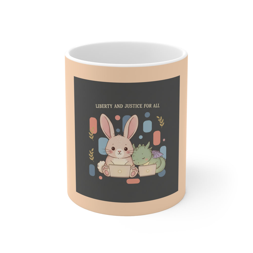 Dragon Mug 11oz – Liberty and Justice for All