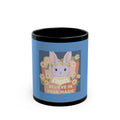 Bunny Black Mug 11oz – Believe in Your Magic