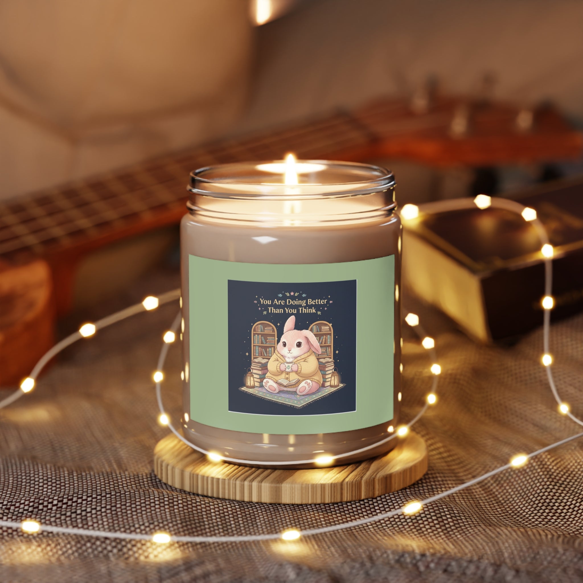 Bunny Scented Candle – You Are Doing Better Than You Think