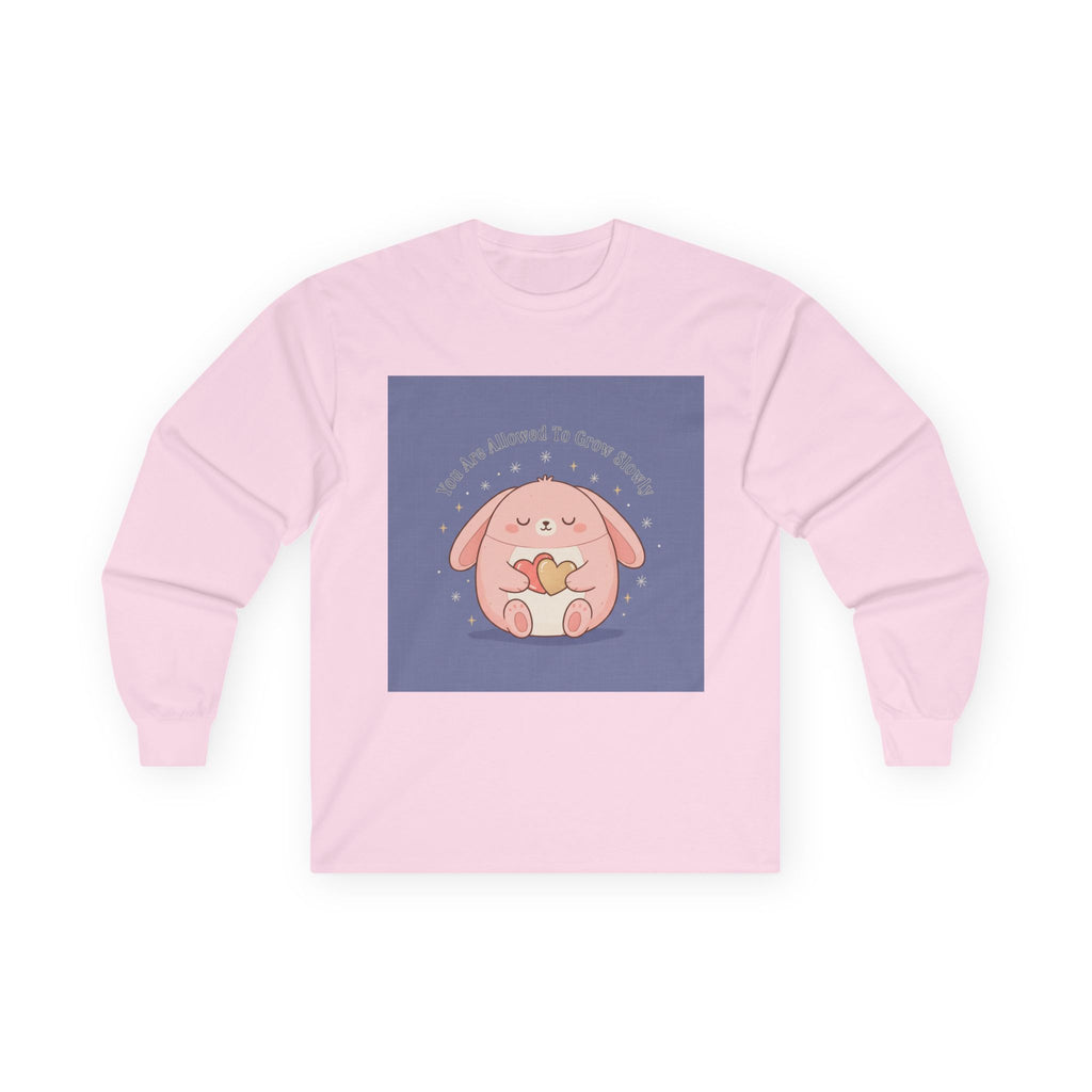 Rabbit Long Sleeve Tee – You Are Allowed to Grow Slowly