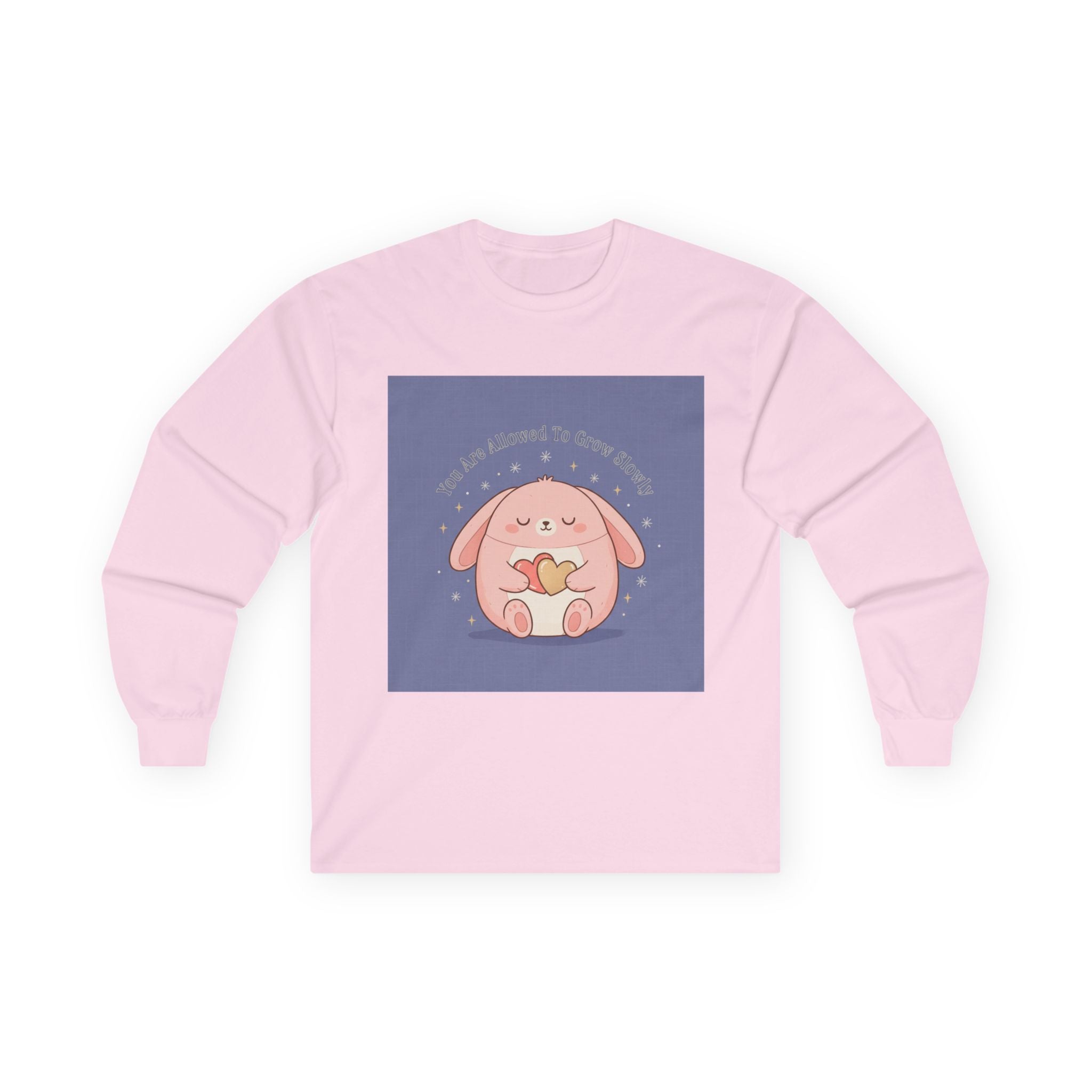Rabbit Long Sleeve Tee – You Are Allowed to Grow Slowly