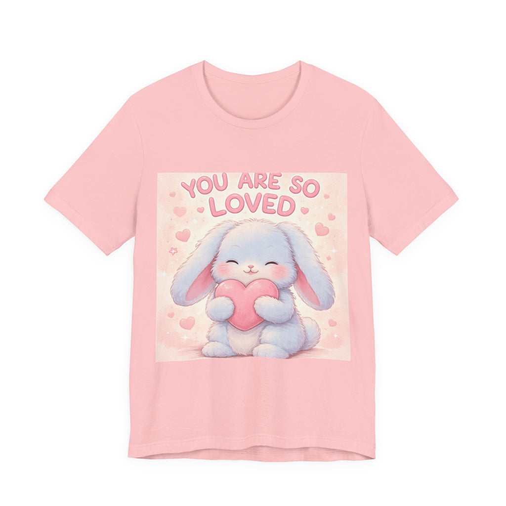"YOU ARE SO LOVED" Black Cat Women Tee | College Girl Gift | Fashion | KayKay Classics