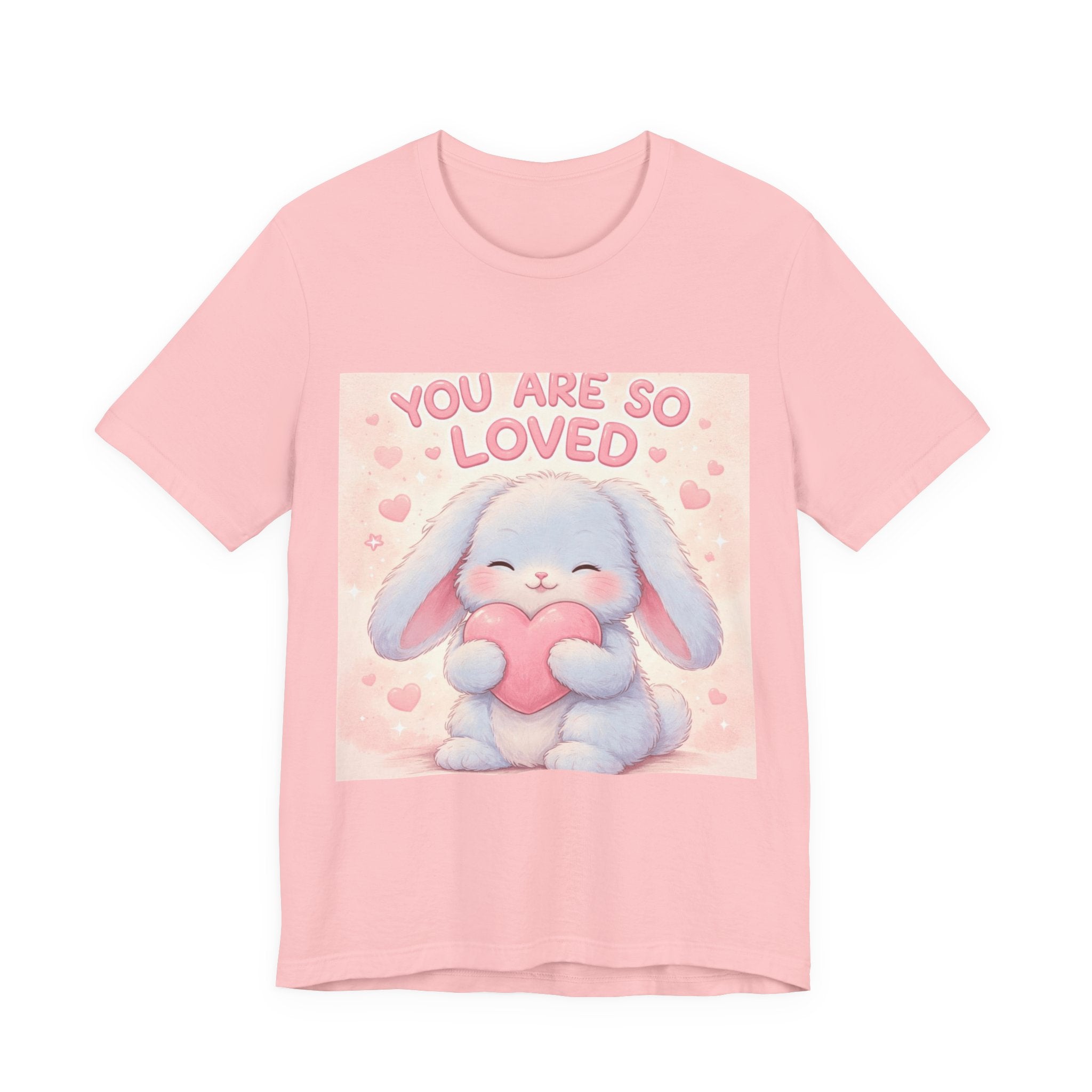 "YOU ARE SO LOVED" Black Cat Women Tee | College Girl Gift | Fashion | KayKay Classics