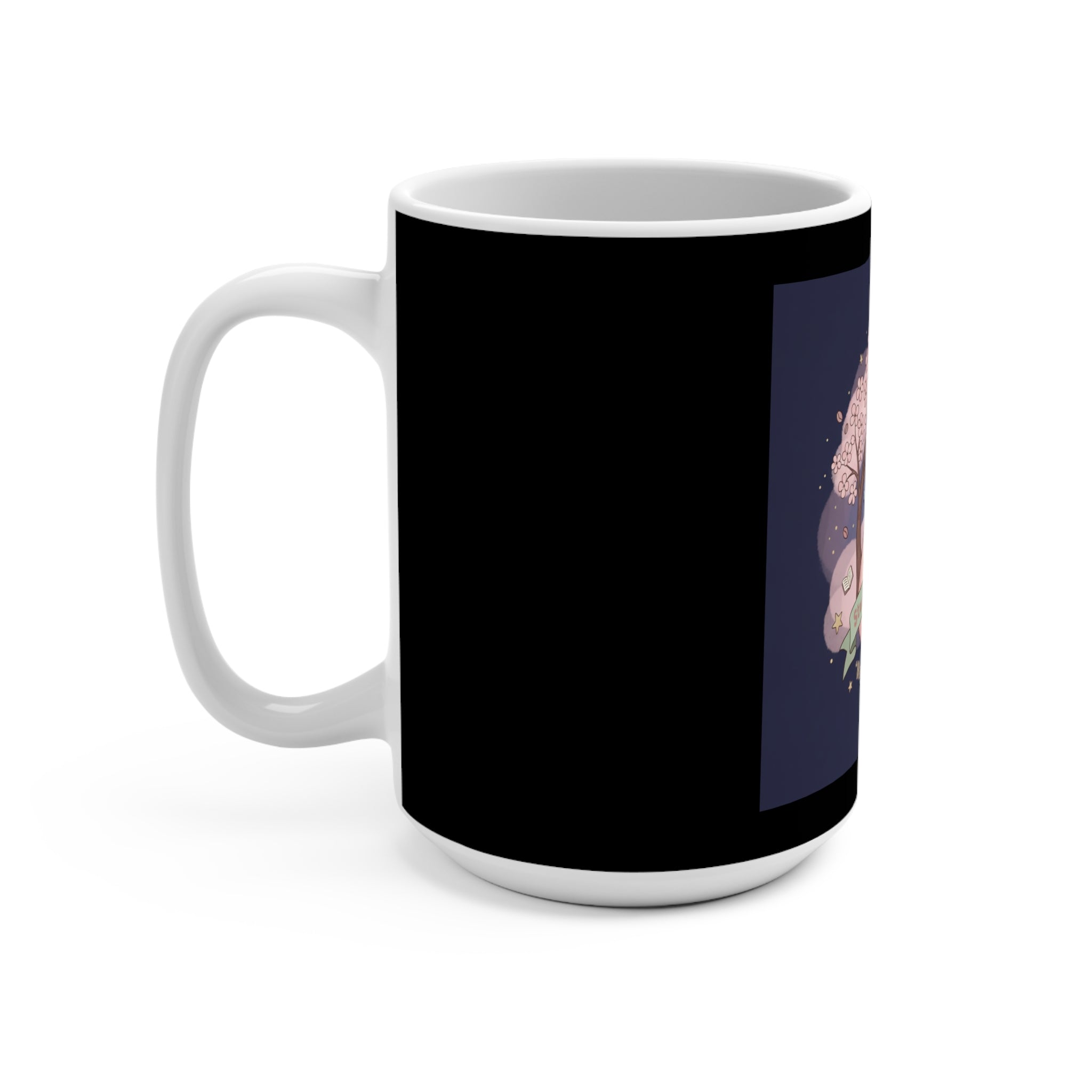 Bunny Mug 15oz – Study Buddy Vibes