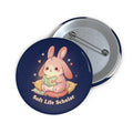 Bunny Pin Button – Soft Life Scholar