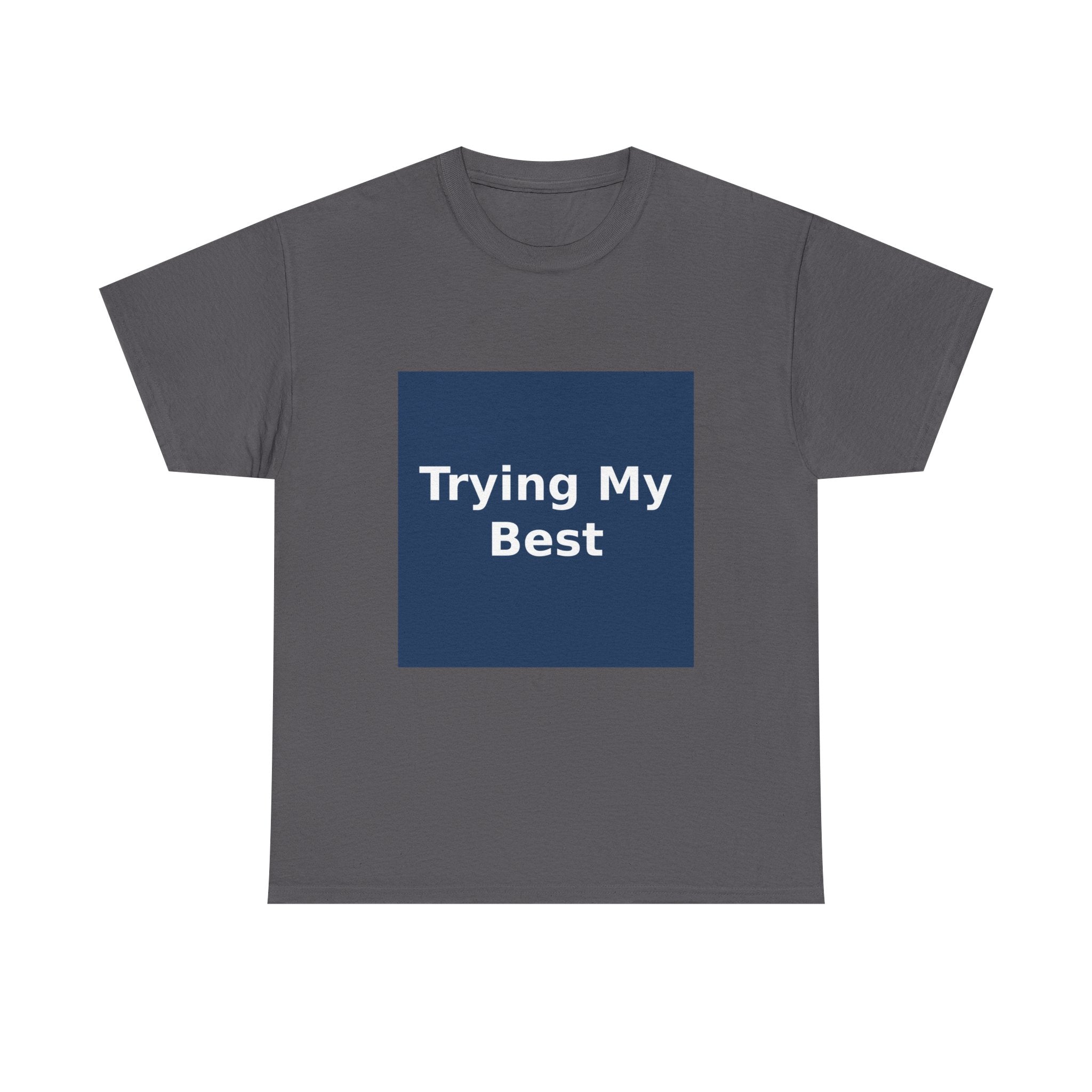 "Trying My Best" Black Cat Kids Tee | College Girl Gift | Fashion | KayKay Classics