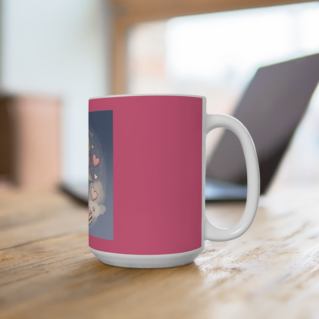 Cats With Glasses Mug 15oz – Be Gentle With Yourself
