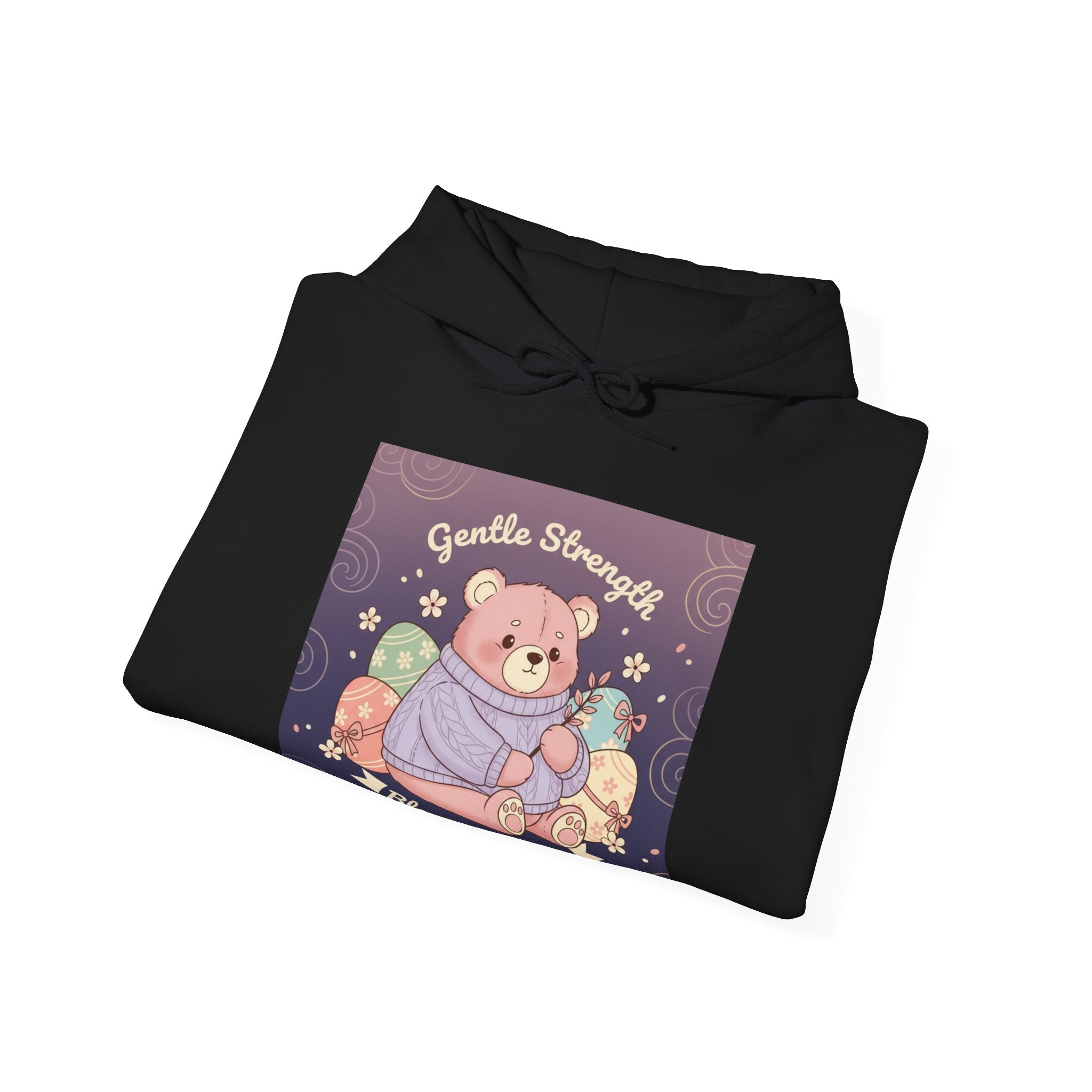 Bear Hoodie – Gentle Strength Bloom Thrive