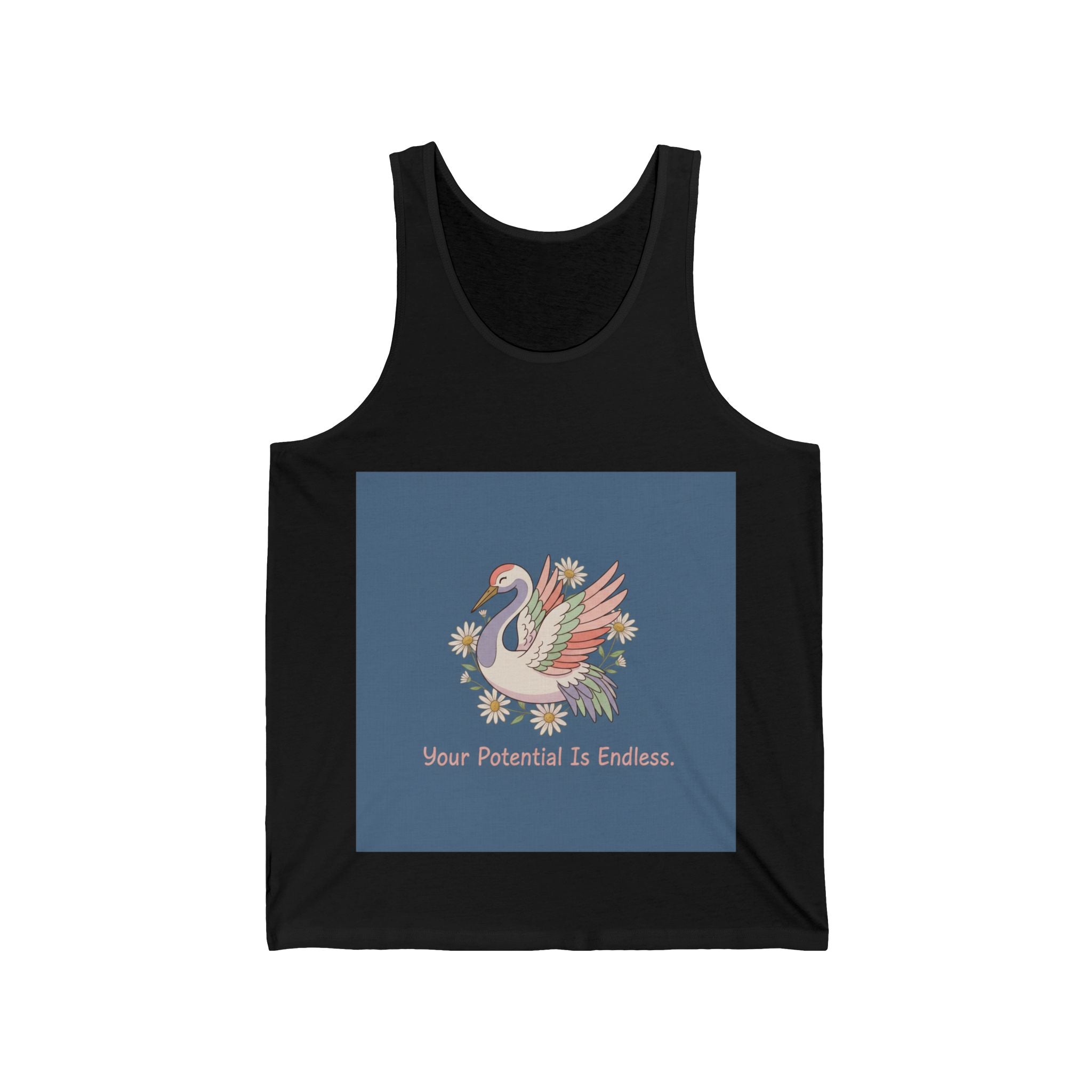 Crane Tank Top – Your Potential is Endless