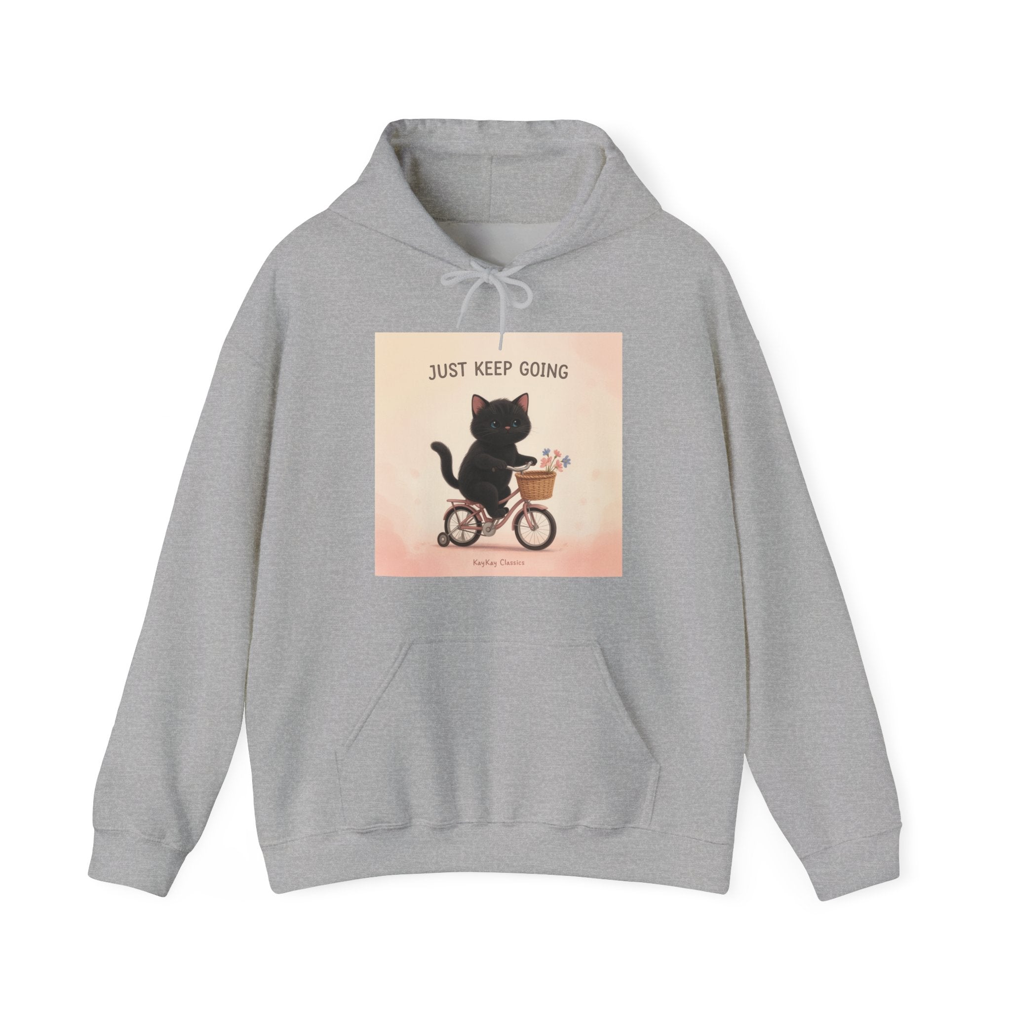 "Life Behind Bars" Black Cat Hoodie | College Girl Gift | Fashion | KayKay Classics