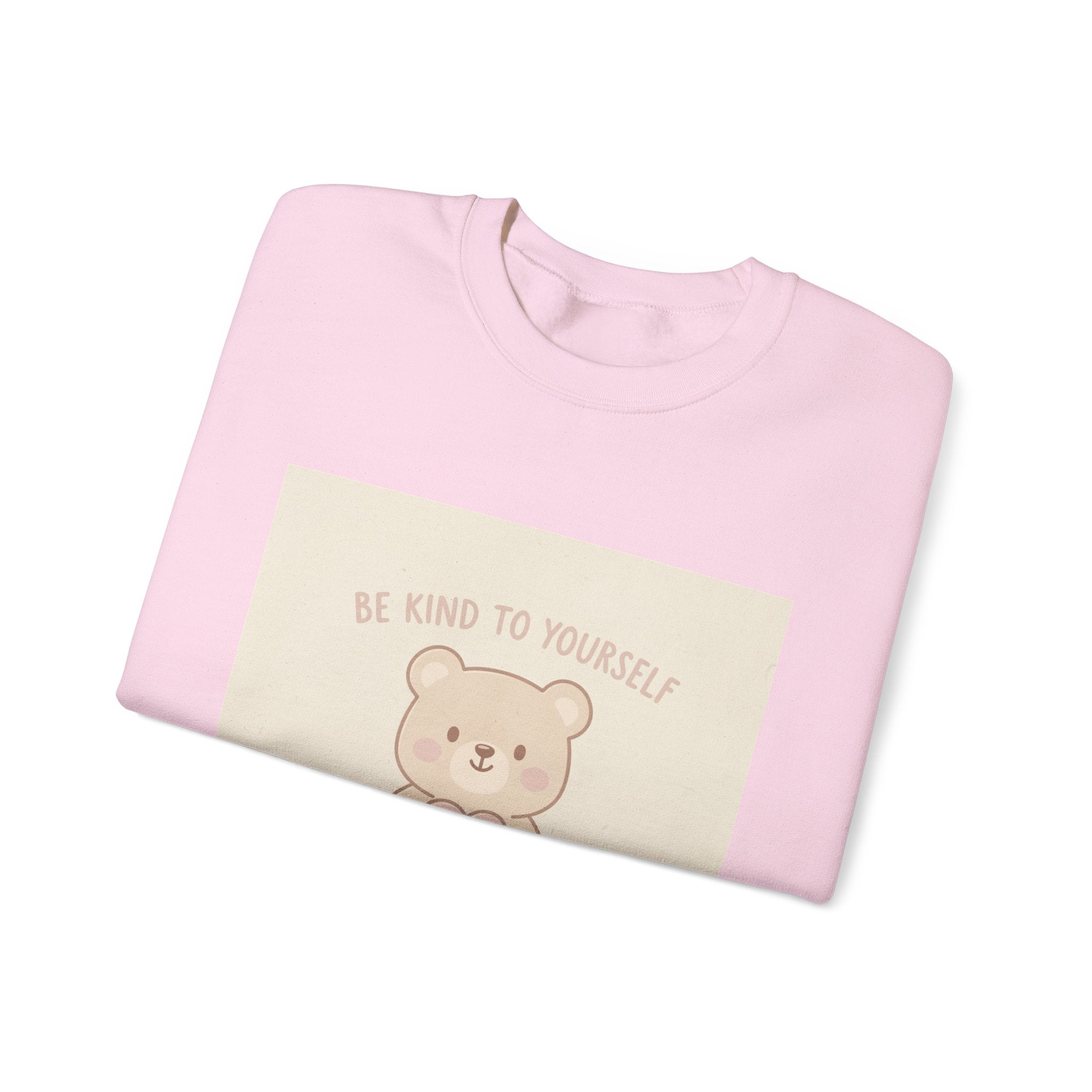 "BE KIND TO YOURSELF" Black Cat Crewneck | College Girl Gift | Fashion | KayKay Classics