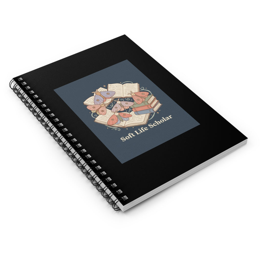 soft life scholar Spiral Notebook