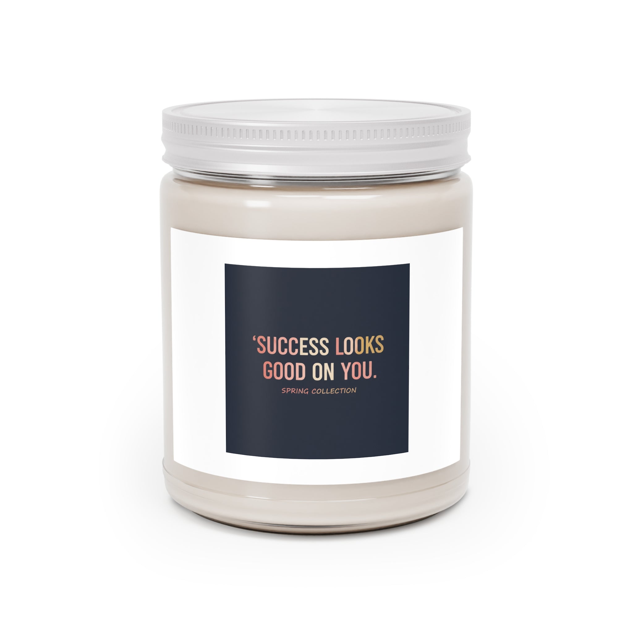 Typography Only Scented Candle – Success Looks Good on You Spring Collect
