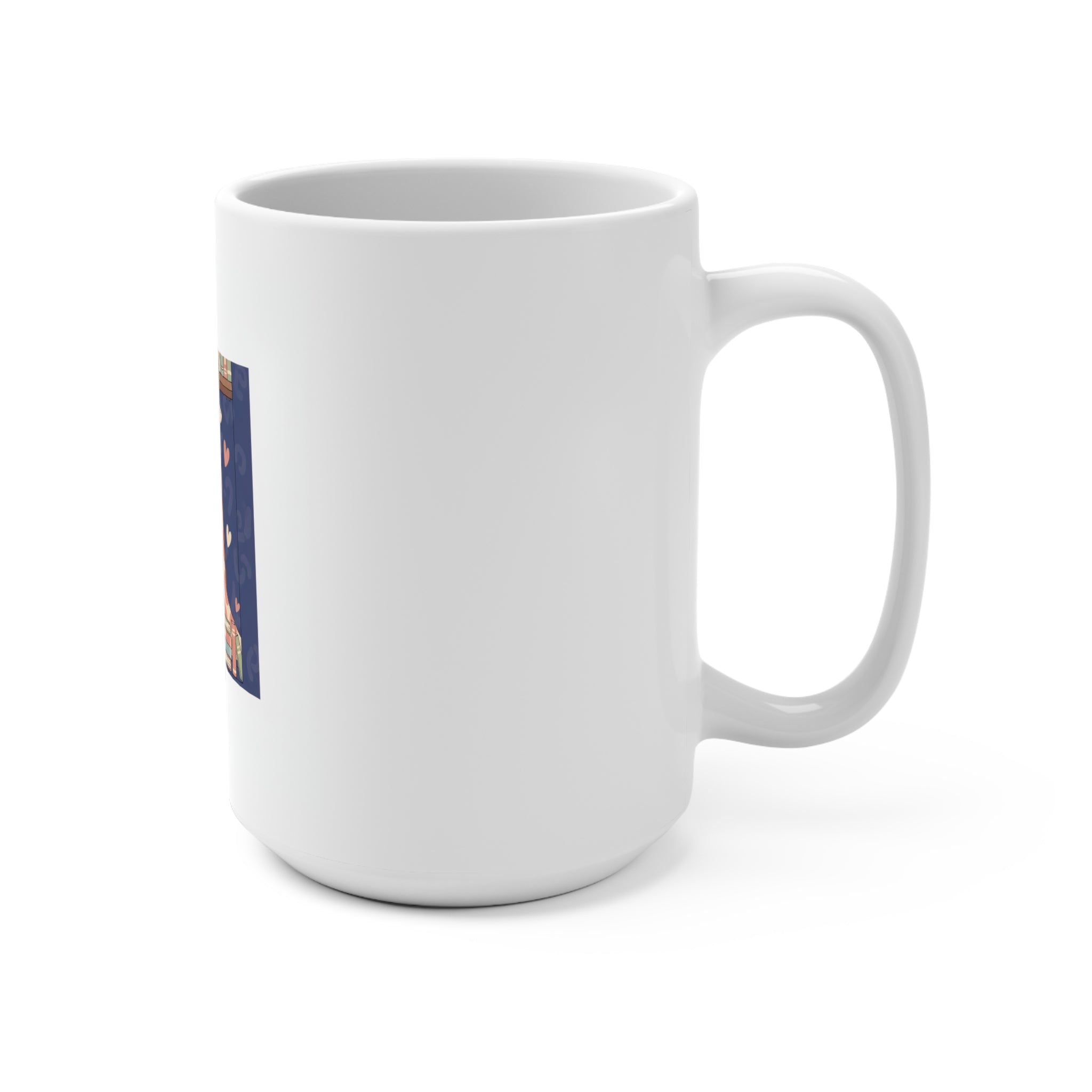 Bunny Mug 15oz – Library Days Are the Best Days