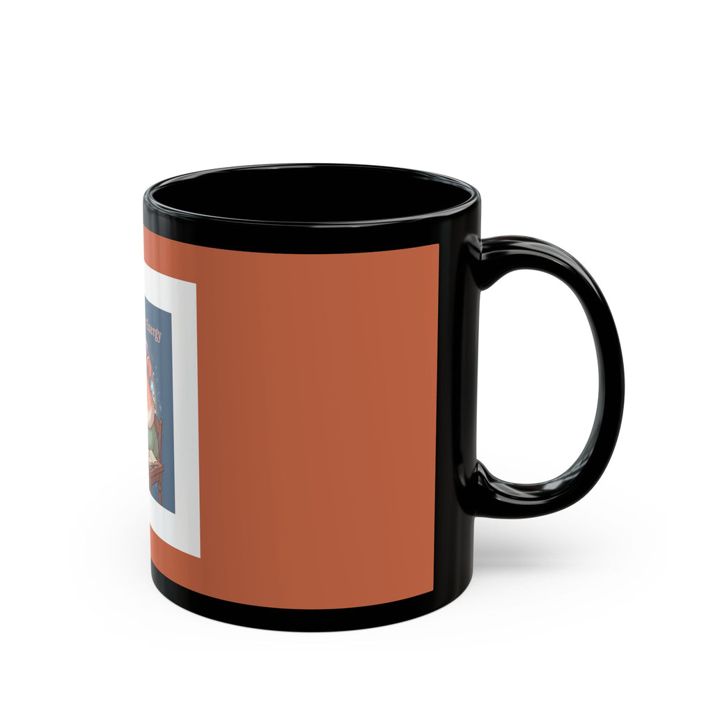 Hamster Black Mug 11oz – Main Character Energy