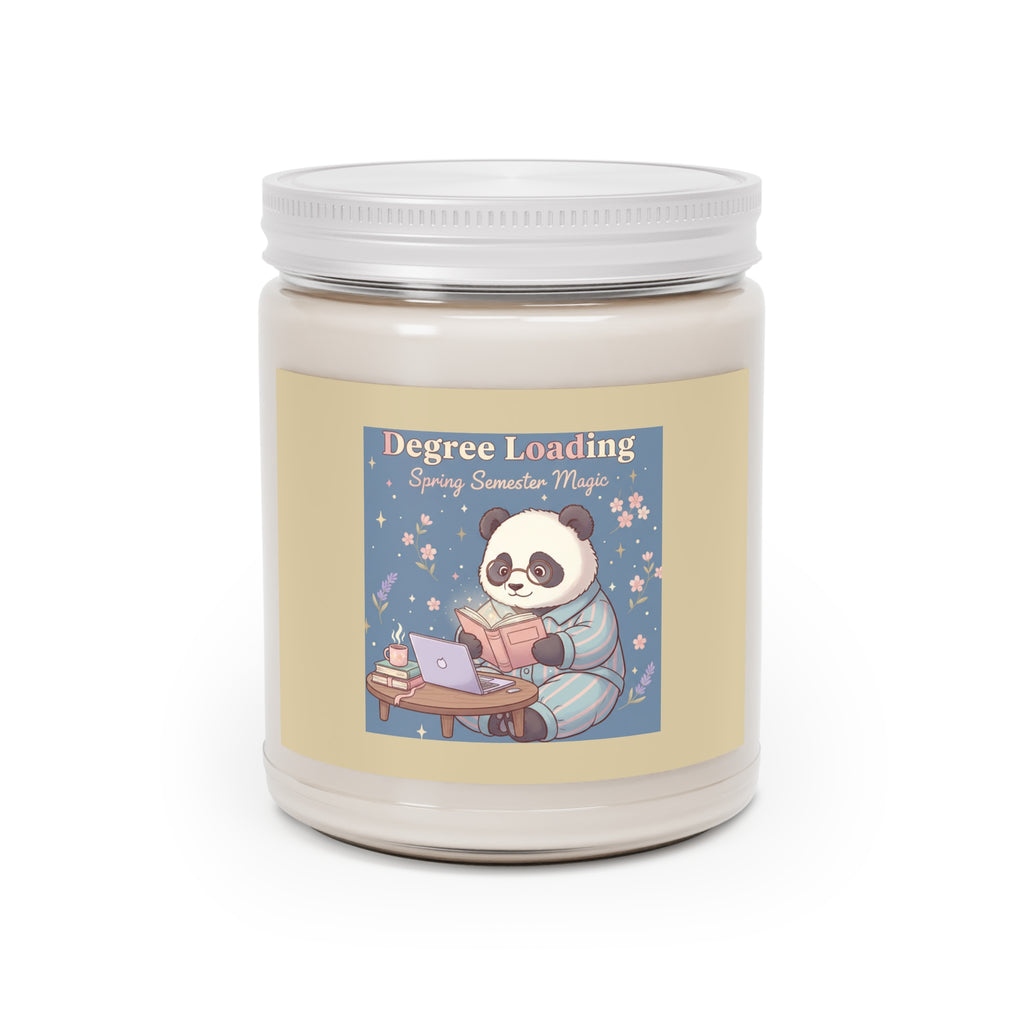 Panda Scented Candle – Degree Loading Spring Semester Magic