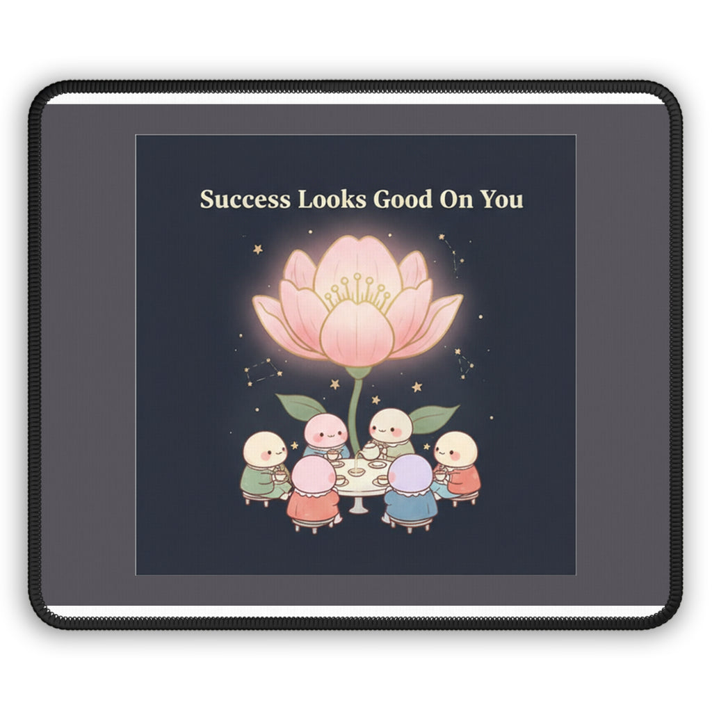 Tiny Chibi Creatures Mouse Pad – Success Looks Good on You
