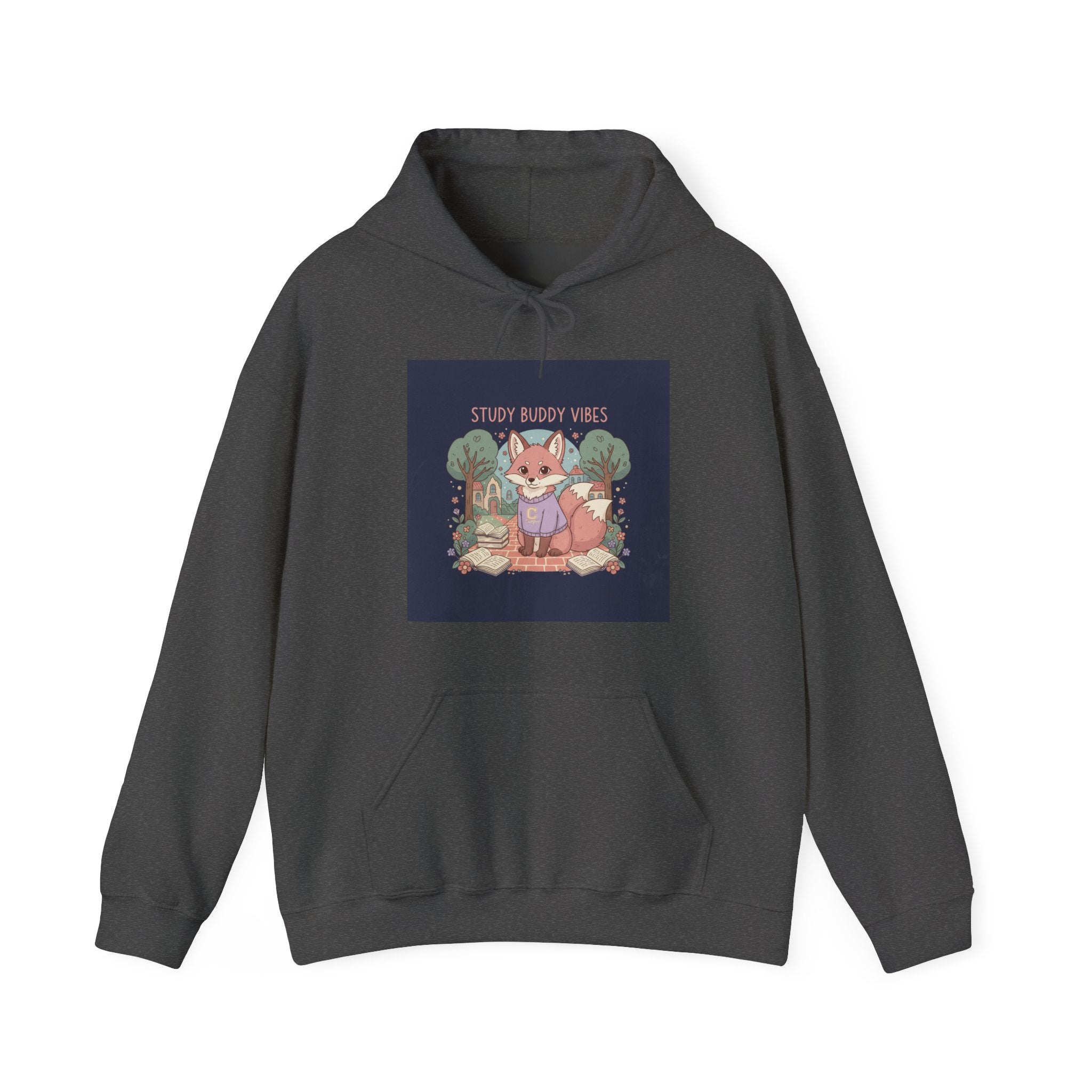 Fox Hoodie – Study Buddy Vibes