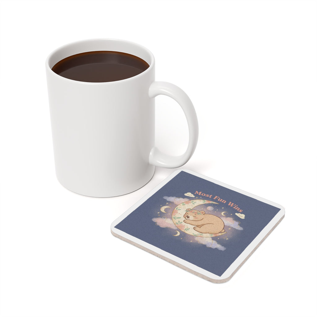 Bear Cork Coaster – Most Fun Wins